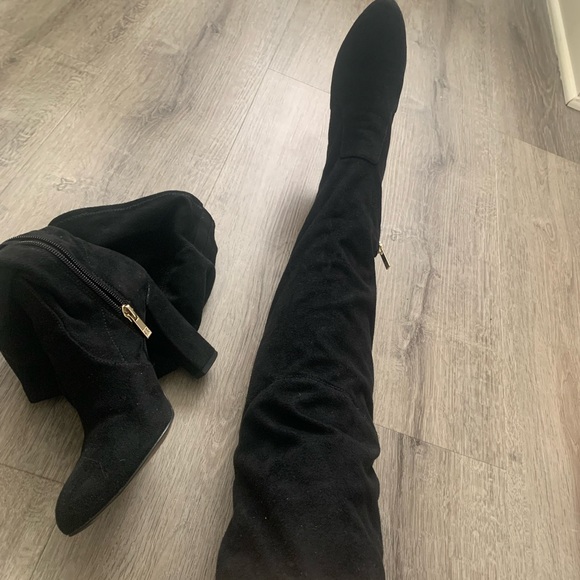 Ivanka Trump above the knees black boots size 5 - Picture 2 of 9
